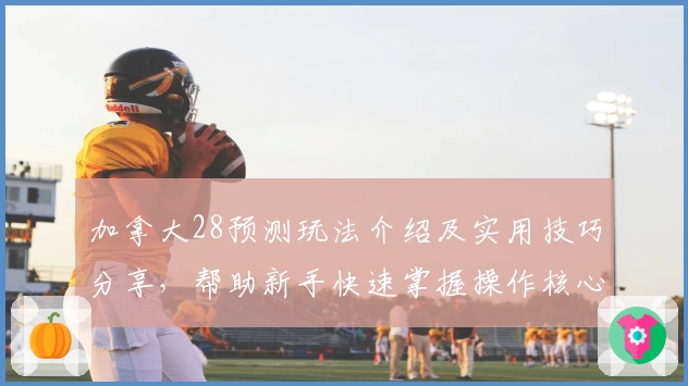 加拿大28预测玩法介绍及实用技巧分享,帮助新手快速掌握操作核心规律